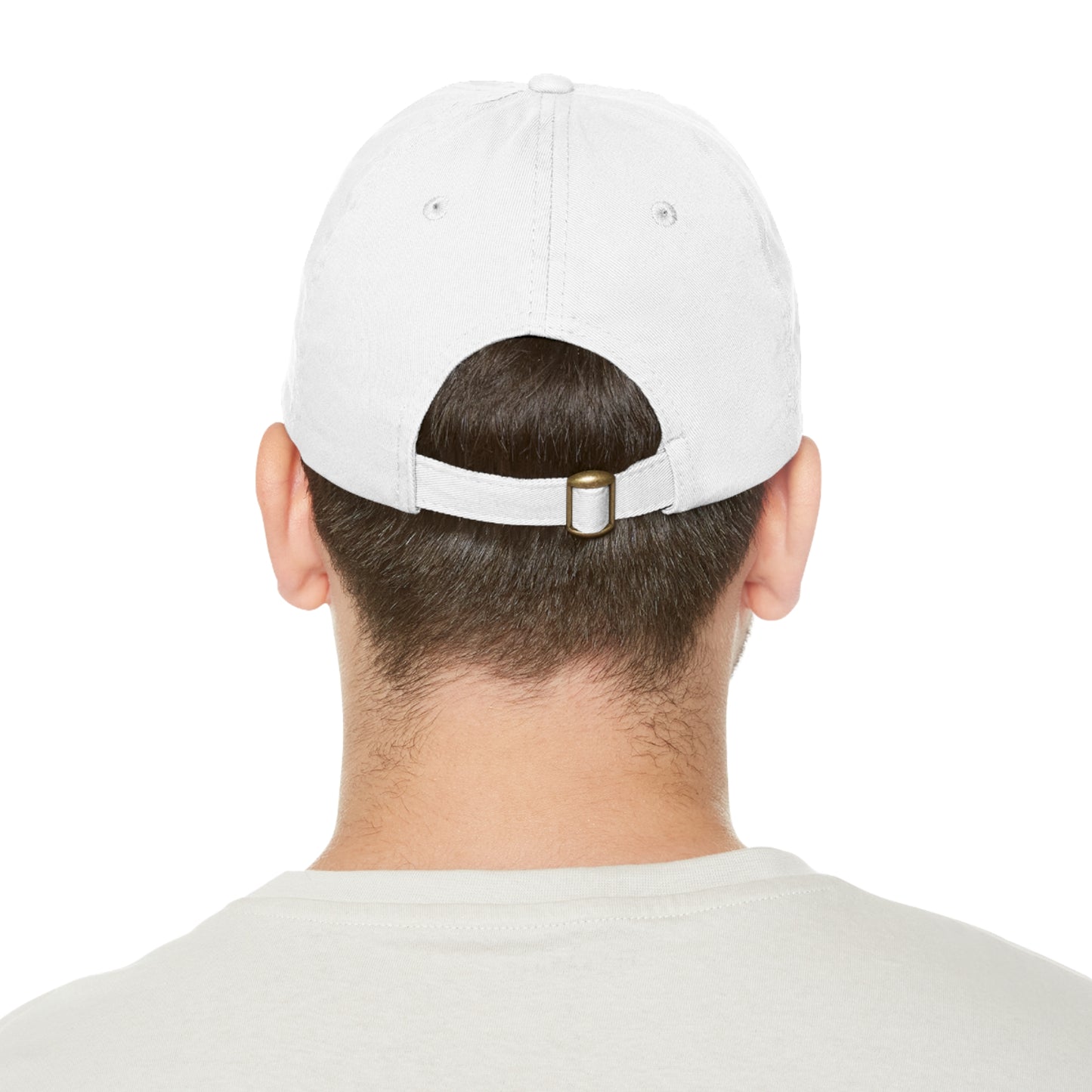SHYC Dad Hat with Leather Patch (Round)