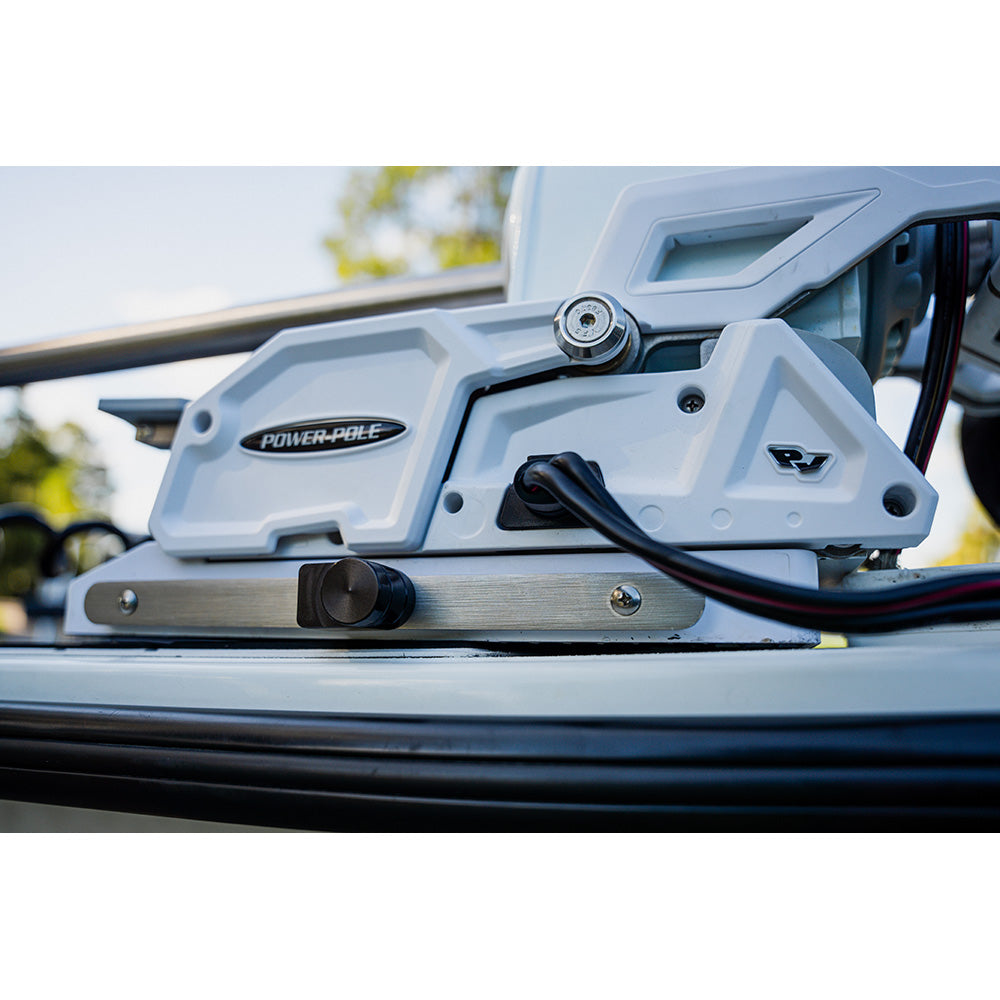 Secure Outdoors Elite Lock - Single - Power-Pole PV - Black [SO-EL-S-PV-BK]