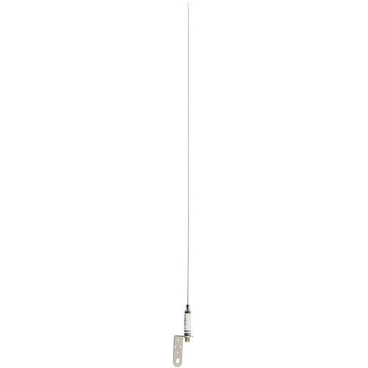 Scout 3' Stainless VHF Whip 3dB w/Bracket f/Sailboats - No Cable [PF AN NVHF00012T]