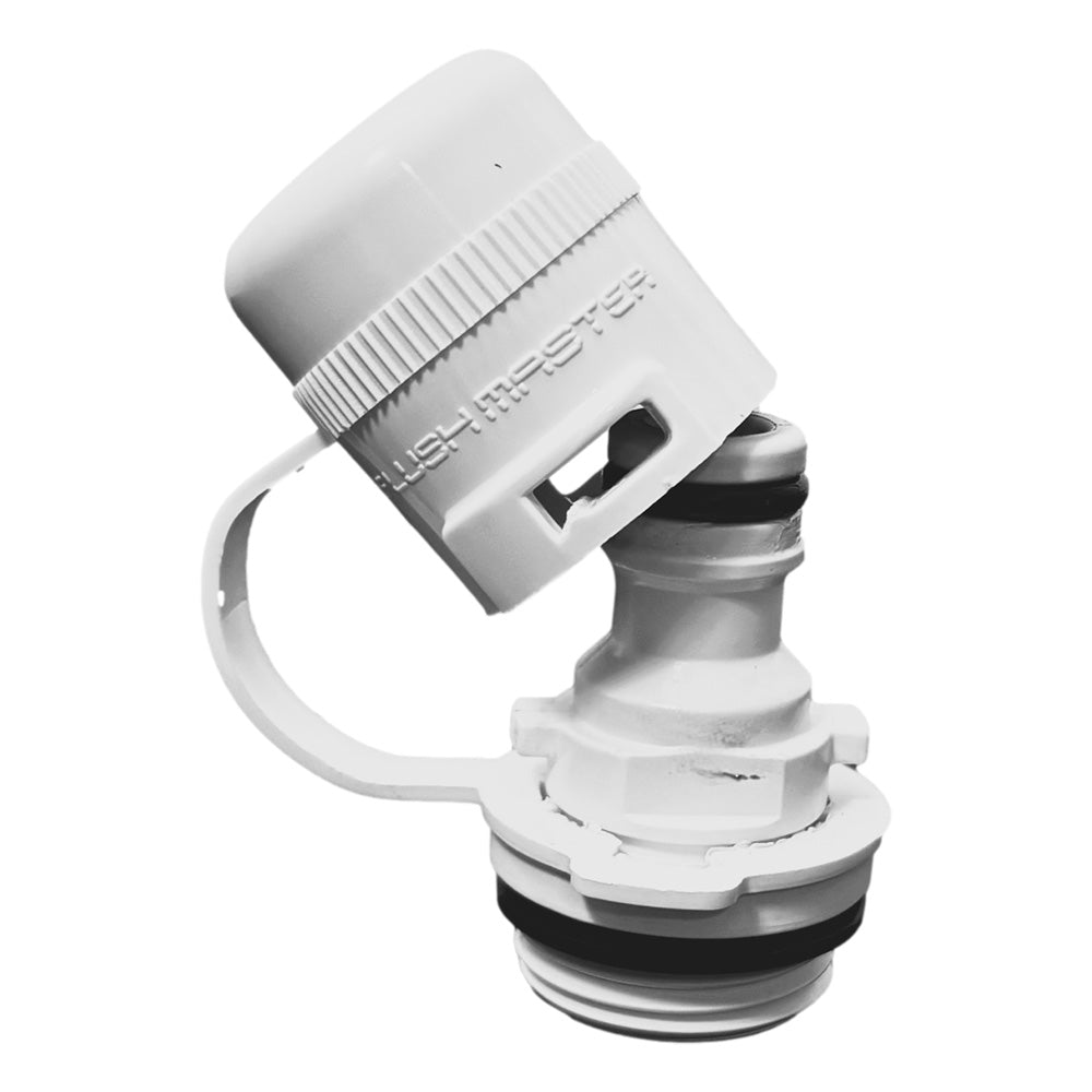 Flushmaster Flush Port Quick Connect f/Suzuki - White [SM-FMQCSW]
