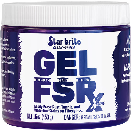 Star brite GEL FSR Xtreme Fiberglass Stain Remover - 16 oz [205216]