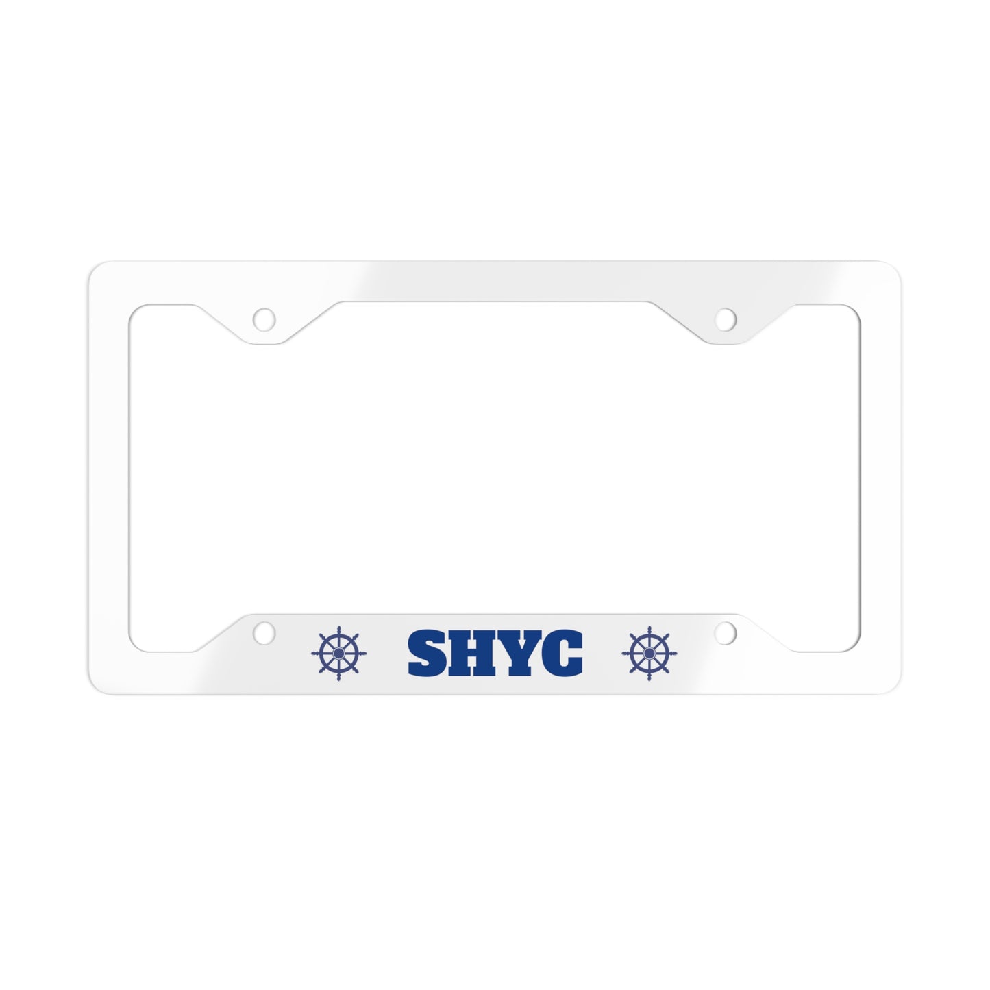SHYC Metal License Plate Frame