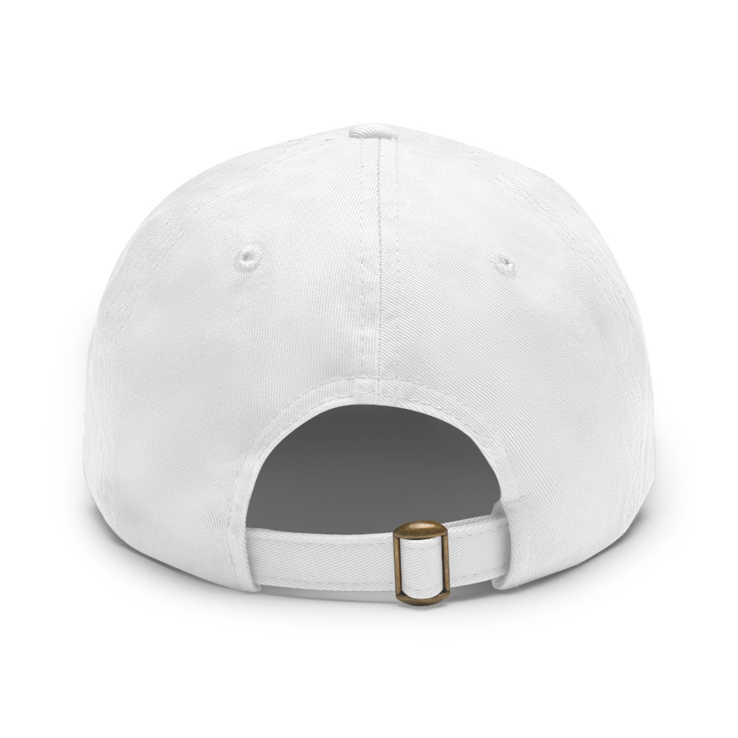 SHYC Dad Hat with Leather Patch (Round)