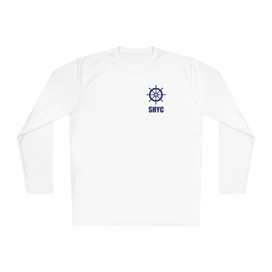 SHYC Unisex Lightweight Long Sleeve American Flag Tee