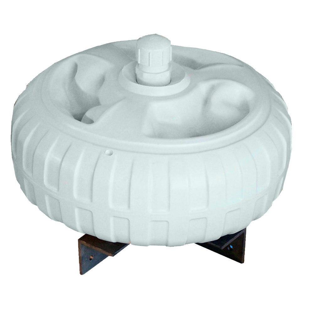 Dock Edge Inflatable Dock Wheel - 18" - White [DE95077F]