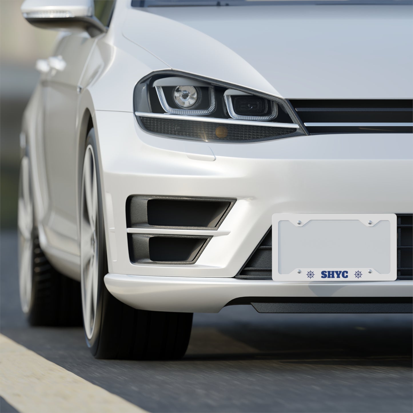 SHYC Metal License Plate Frame
